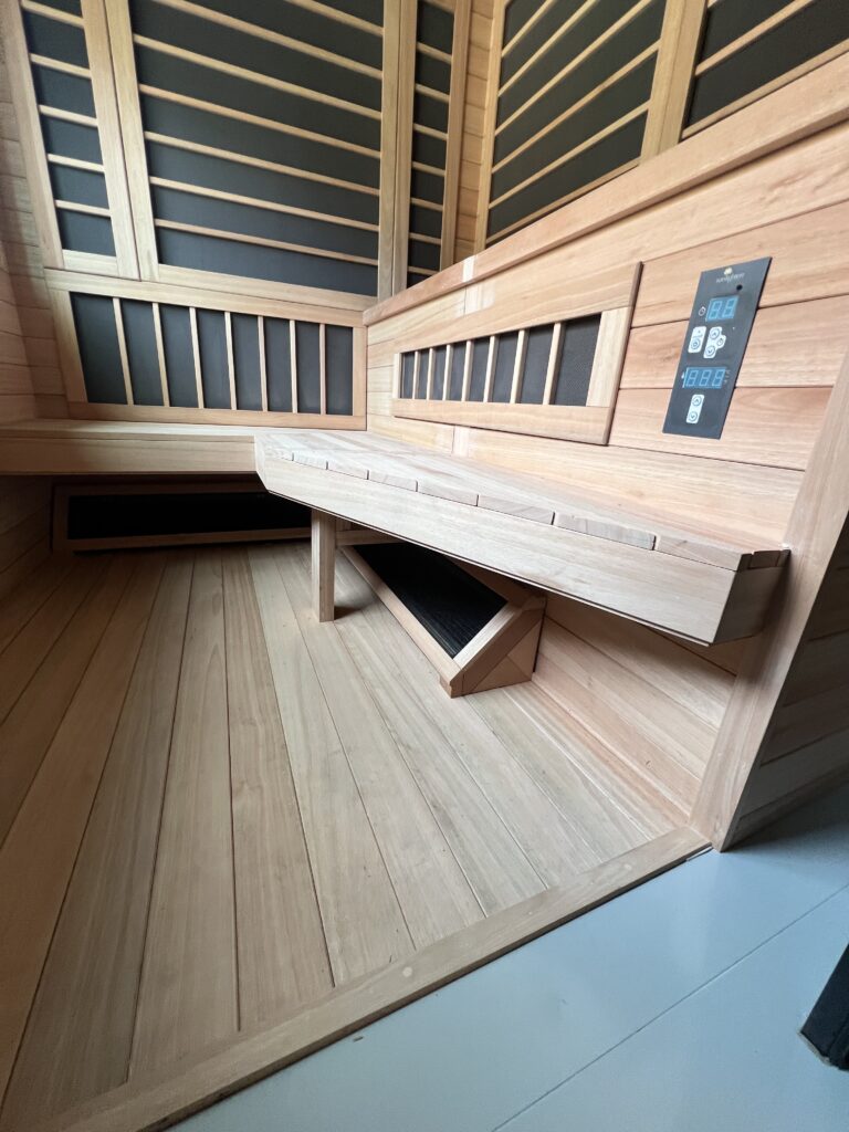Custom sauna build