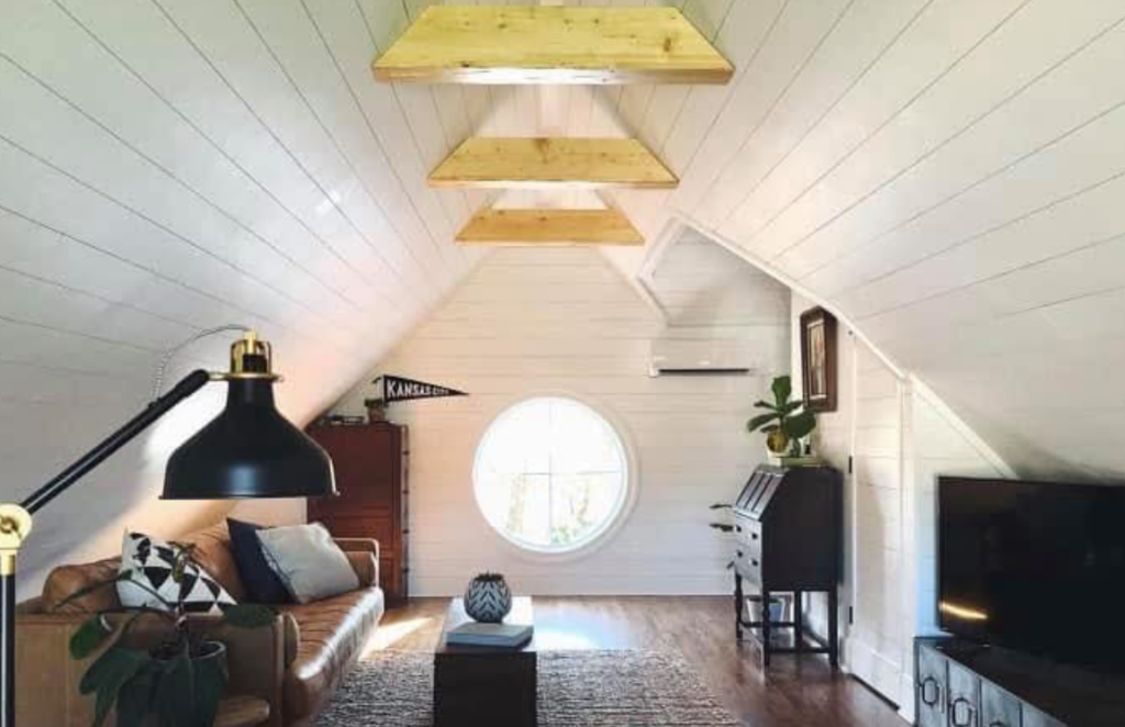 Attic dormer renovation, finished